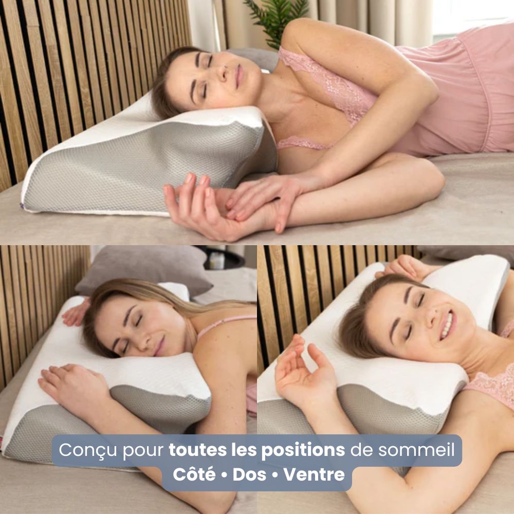 Oreiller Ergonomique Cervical - CerviMed